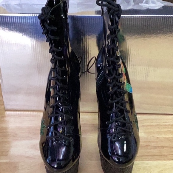 Ellie Shoes - Women's 709-PUFF-BLK-10 Ankle Boot - new - Picture 8 of 10